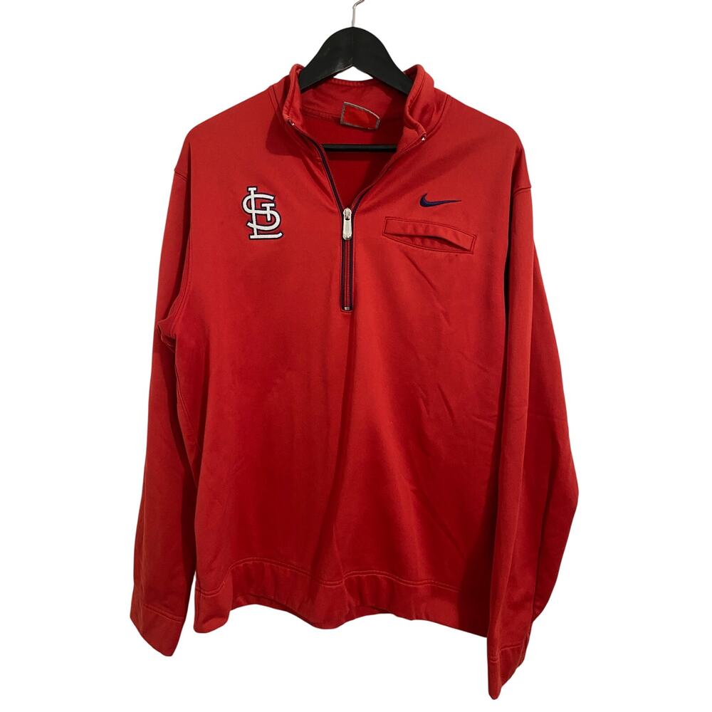 St. Louis Cardinals Nike 1/4-Zip Size XL
